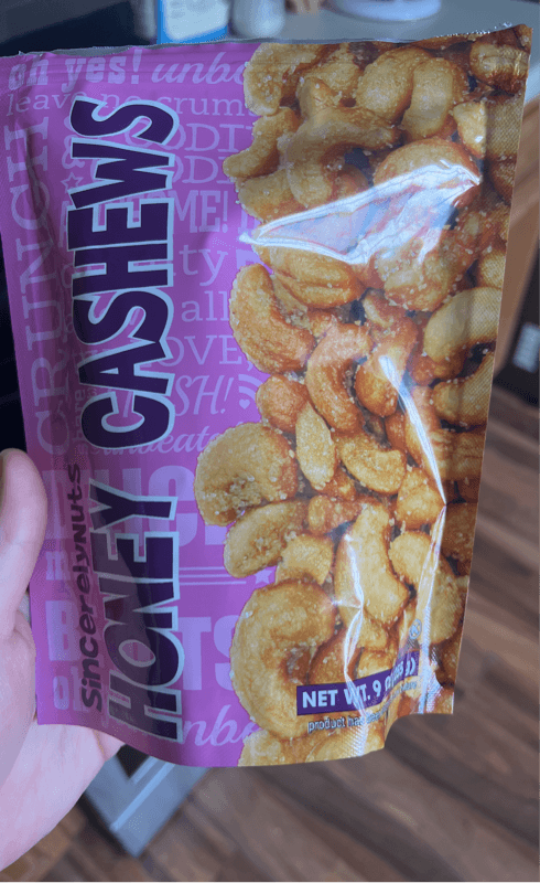 Sincerely Nuts Honey Cashews