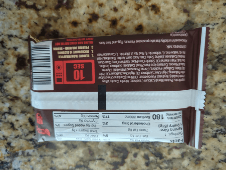 Legendary Foods Chocolate Cake Flavored Protein Pastry