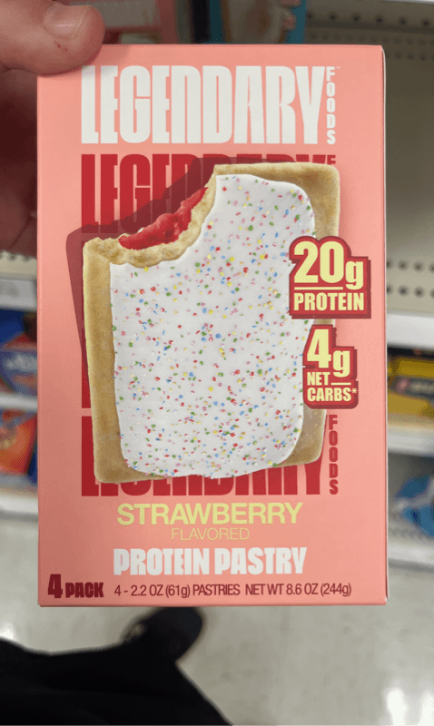 Legendary Foods Strawberry Flavored Protein Pastry