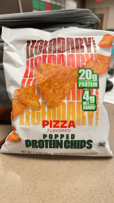 Legendary Foods Pizza Flavored Popped Protein Chips