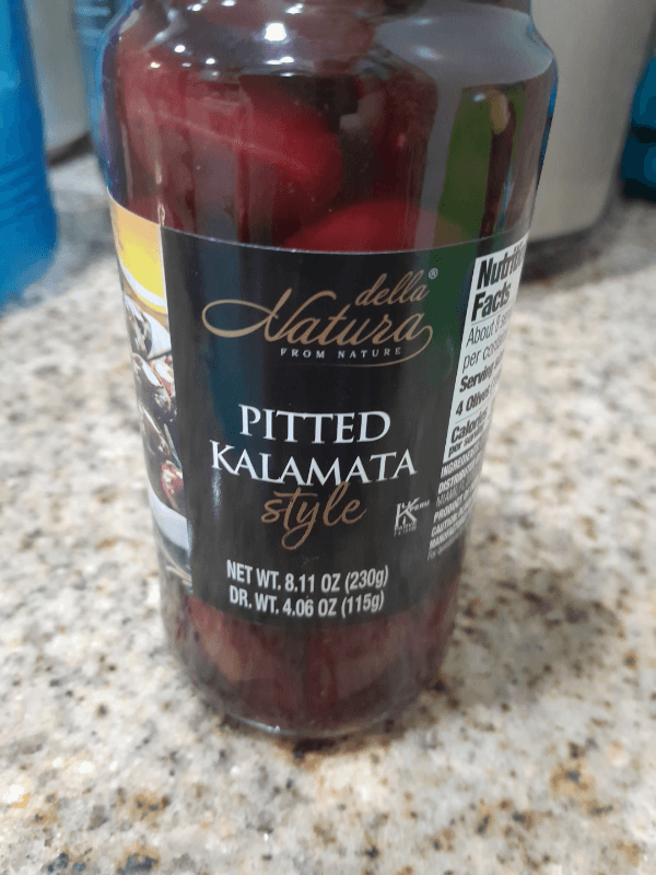 Della Natura Pitted Kalamata Style
