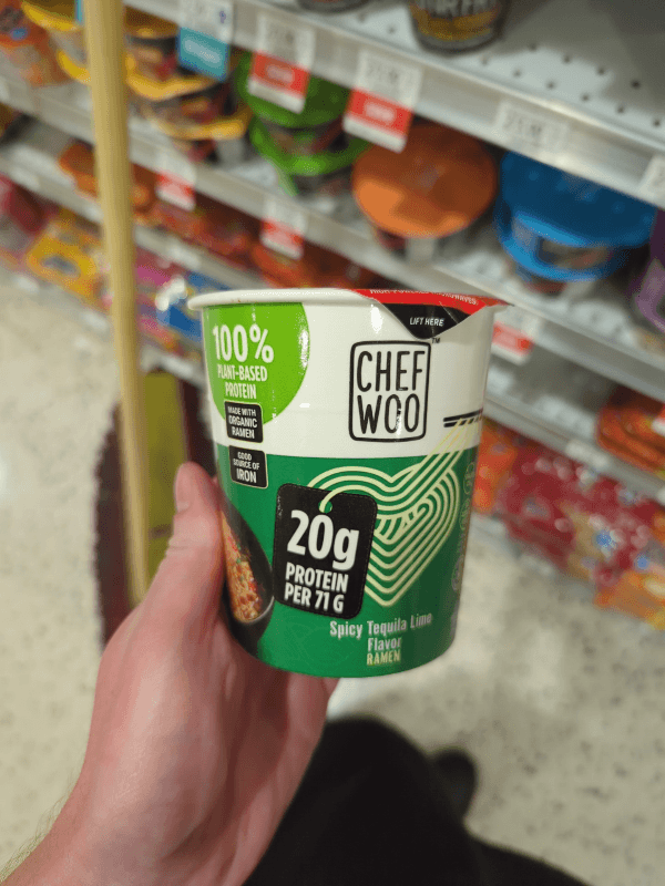 Chef Woo Spicy Tequila Lime Flavor Ramen