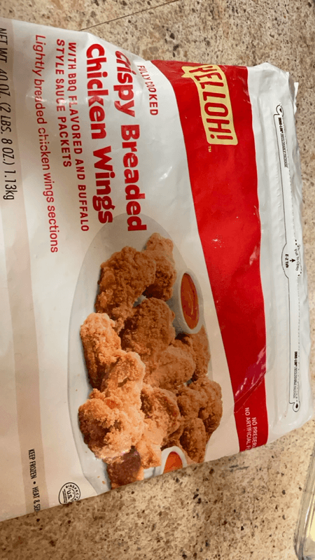 Yelloh! Crispy Breaded Chicken Wings