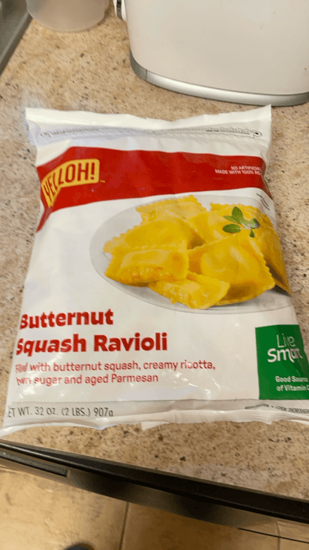 Yelloh! Butternut Squash Ravioli