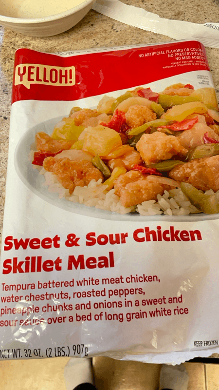 Yelloh! Sweet & Sour Chicken Skillet Meal