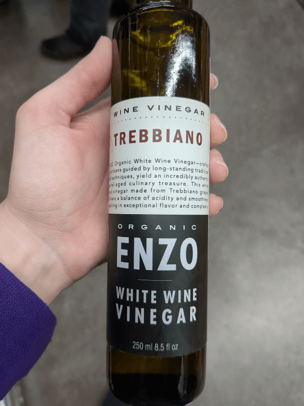 Enzo Organic White Wine Vinegar Trebbiano