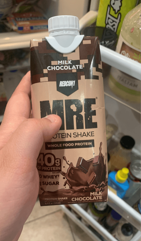 Redcon1 Mre Milk Chocolate Protein Shake