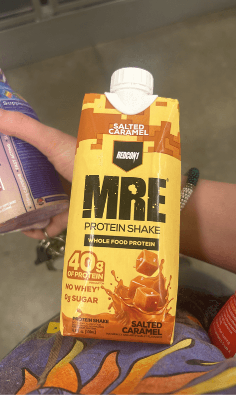 Redcon1 Mre Salted Caramel Protein Shake