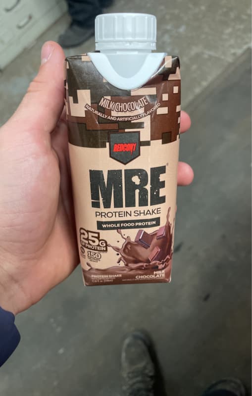 Redcon1 Mre Whole Food Protein Shake Milk Chocolate