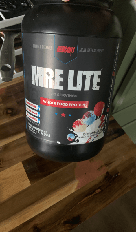Redcon1 Mre Lite Rocket Bomb Cake Pop Protein Powder