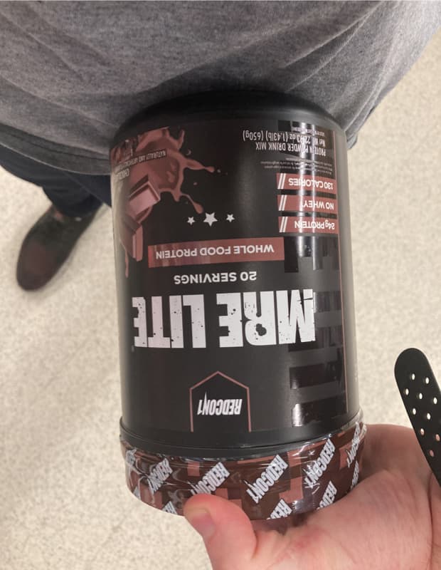 Redcon1 Mre Lite 20 Servings Whole Food Protein, Chocolate