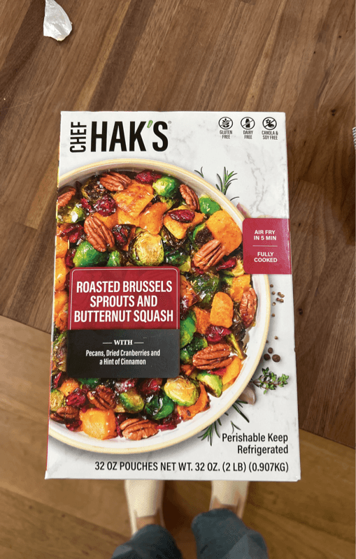 Chef'S Hak'S Roasted Brussels Sprouts And Butternut Squash