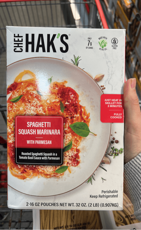 Chef Hak'S Spaghetti Squash Marinara With Parmesan