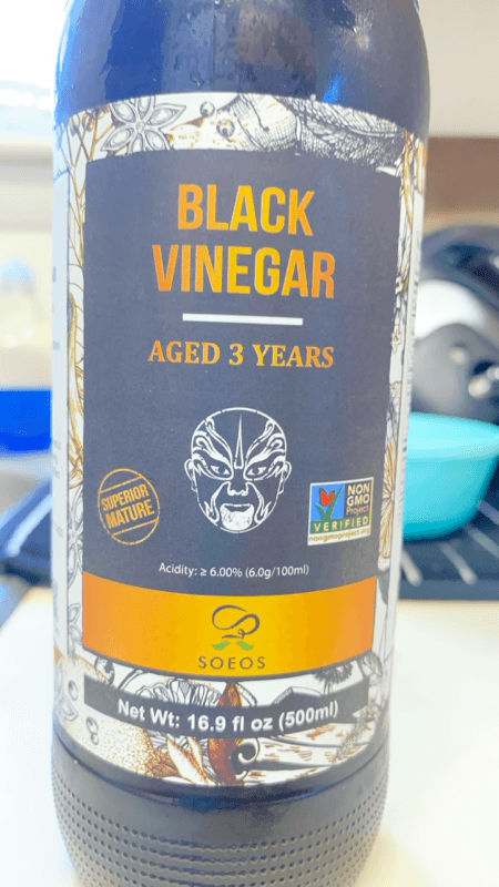 Soeos Black Vinegar Aged 3 Years