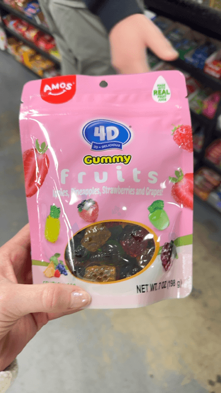 Amos 4D Gummy Fruits