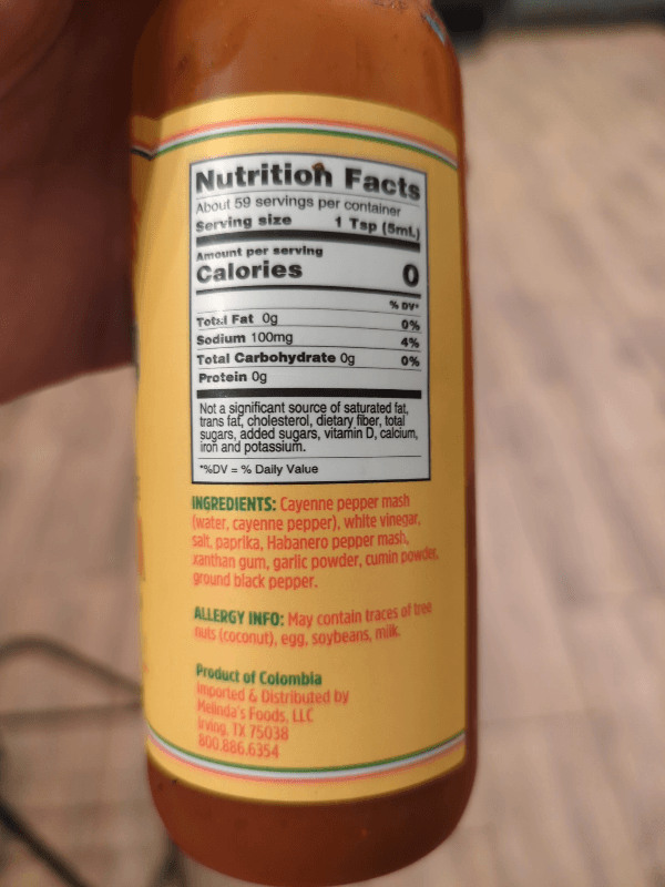 Melinda'S Mexicana Hot Sauce