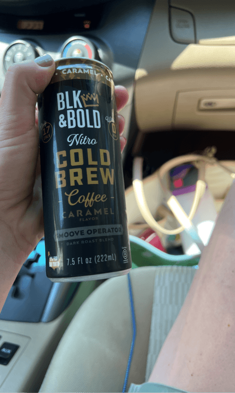 Blk & Bold Nitro Cold Brew Coffee Caramel Flavor