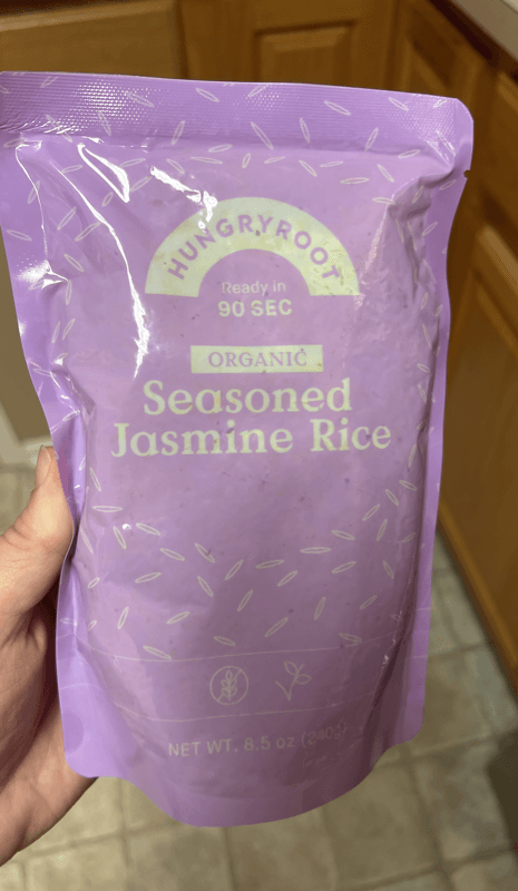 Hungry Root Organic Seasoned Jasmine Rice