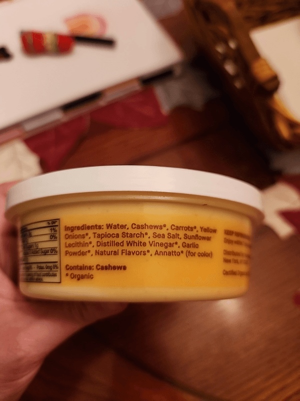 Hungryroot Cashew Cheddar