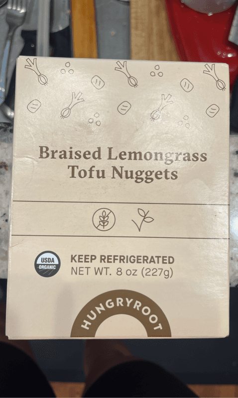 Hungryroot Braised Lemongrass Tofu Nuggets