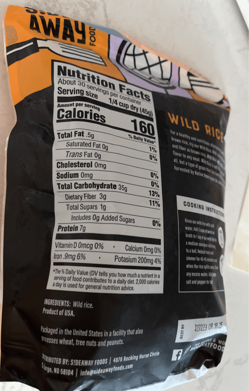 Sideway Foods Wild Rice