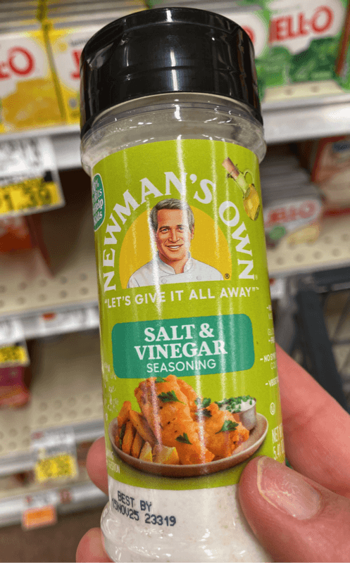 Newman'S Own Salt & Vinegar Seasoning