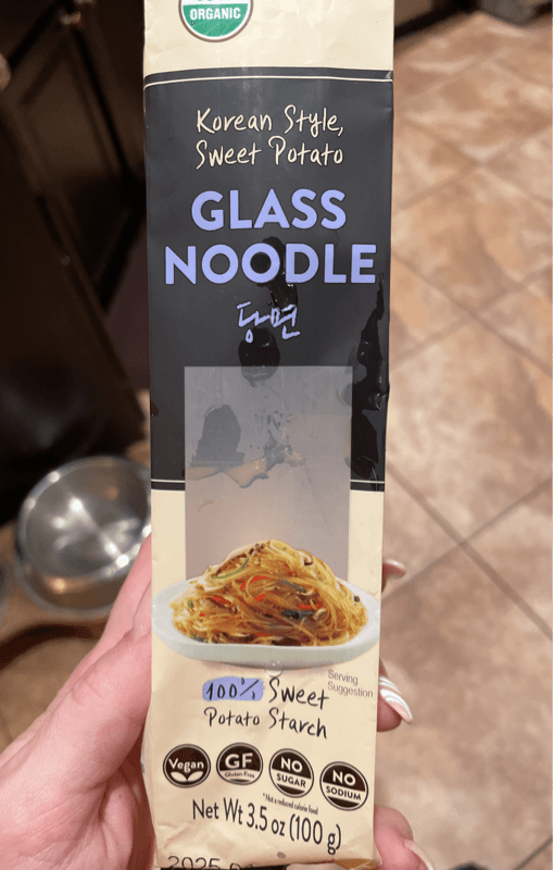Korean Style Sweet Potato Glass Noodle