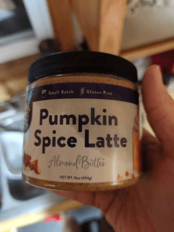 American Dream Pumpkin Spice Latte Almond Butter