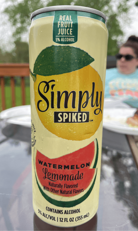 Simply Spiked Watermelon Lemonade