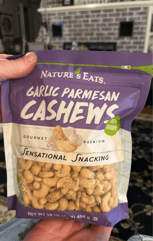 Nature'S Eats Garlic Parmesan Cashews