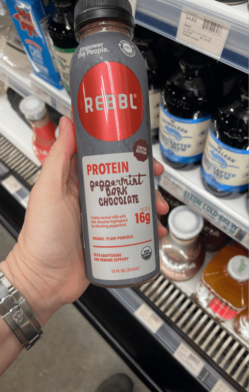 Rebbl Protein Peppermint Dark Chocolate