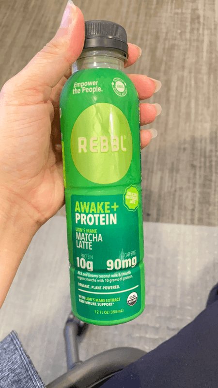 Rebbl Awake+ Protein Lion'S Mane Matcha Latte