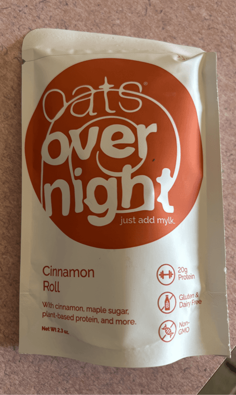 Oats Over Night Cinnamon Roll