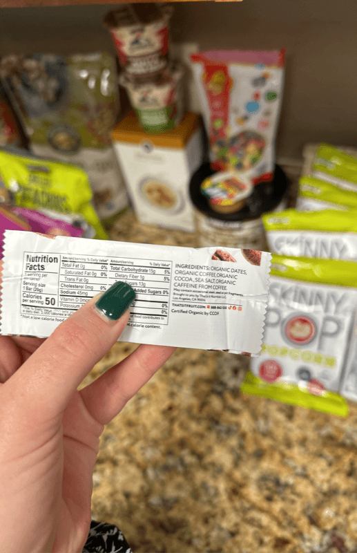 That'S It Energy Mocha Coffee Organic Mini Bar