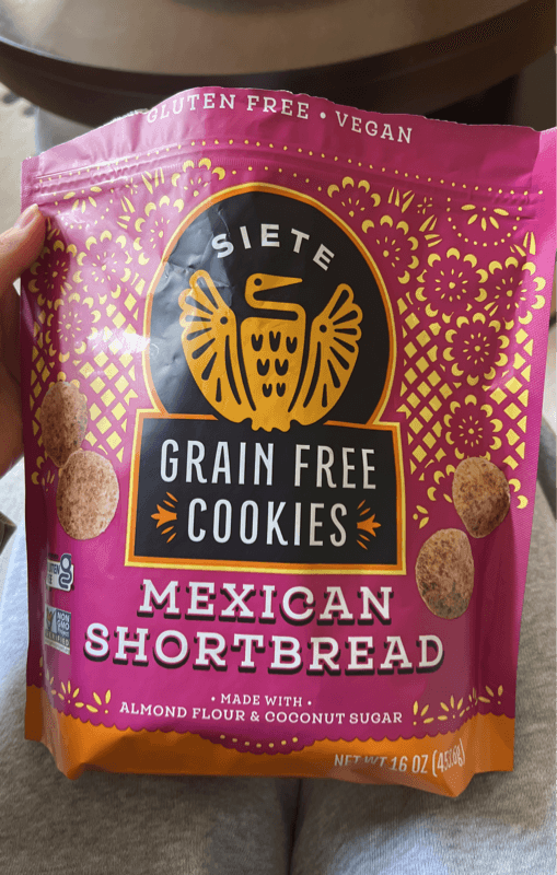 Siete Grain Free Mexican Shortbread Cookies