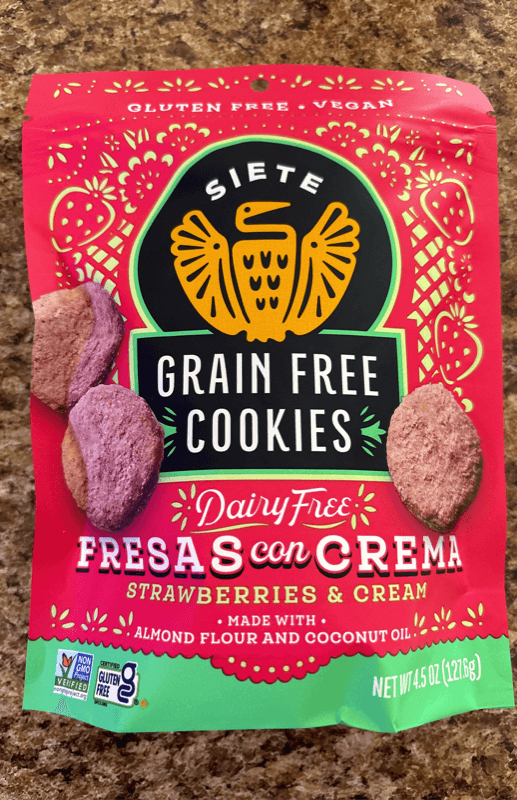 Siete Grain Free Cookies Strawberries And Cream