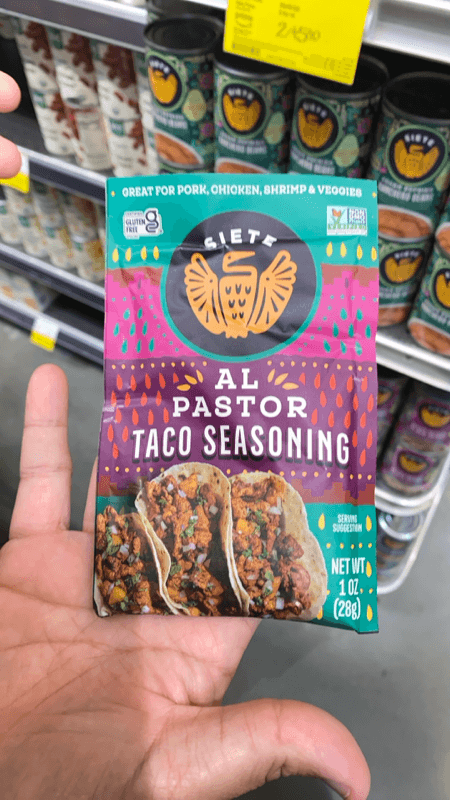 Siete Al Pastor Taco Seasoning