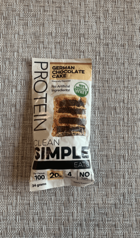 Clean Simple Eats German Chocolate Cake Protein Powder