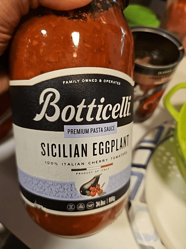 Botticelli Sicilian Eggplant Premium Pasta Sauce