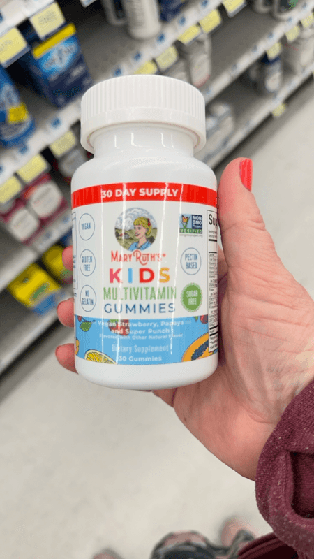Mary Ruth'S Kids Multivitamin Gummies - Strawberry, Papaya And Super Punch, 30 Gummies