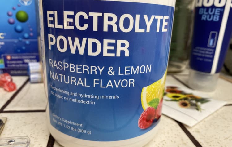 Dr. Berg Electrolyte Powder Raspberry & Lemon Natural Flavor