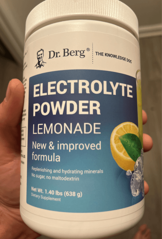 Dr. Berg Electrolyte Powder Lemonade