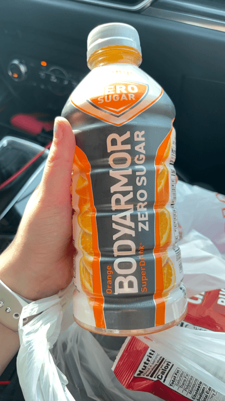 Bodyarmor Zero Sugar Orange Flavor Super Drink