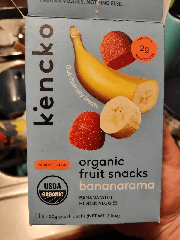 Kencko Bananarama Fruit Snacks