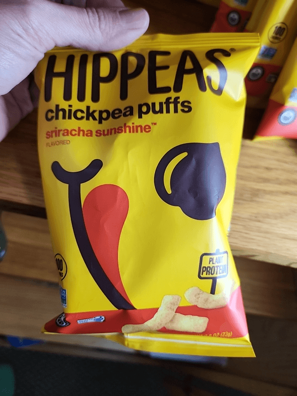 Hippeas Chickpea Puffs Sriracha Sunshine Flavored