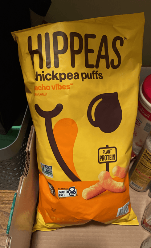 Hippeas Chickpea Puffs Vegan Nacho Vibes