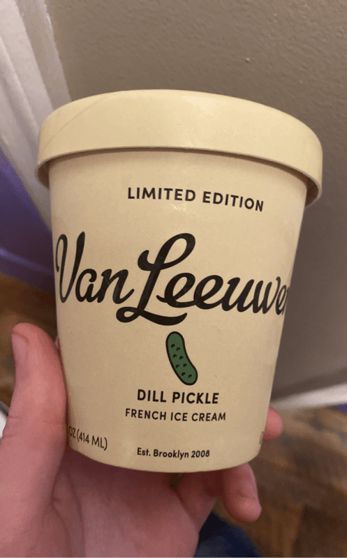 Van Leeuwen Dill Pickle French Ice Cream