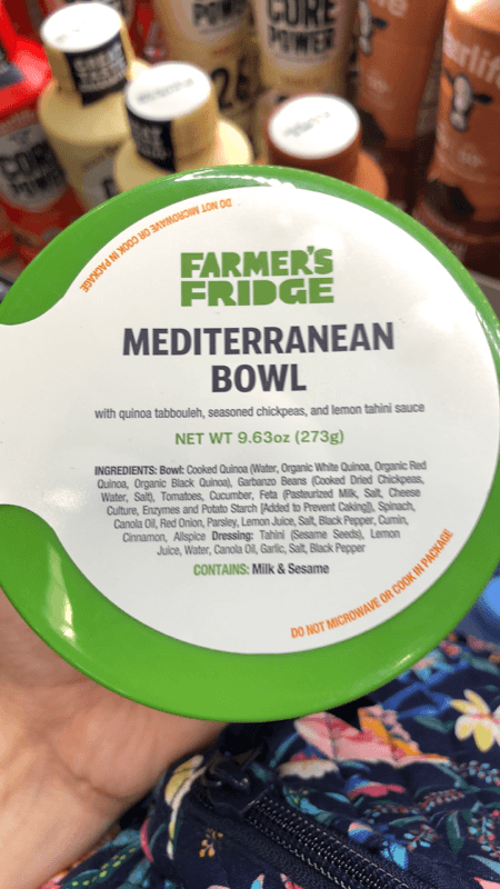Farmer'S Fridge Mediterranean Bowl