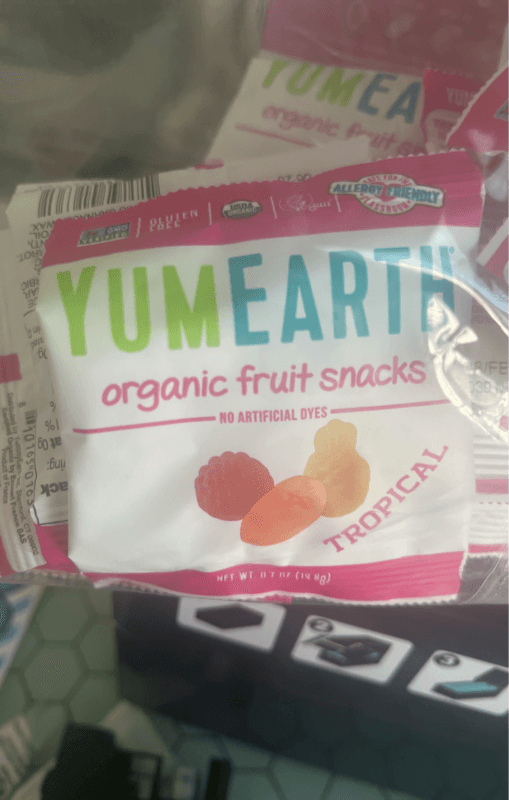 Yumearth Tropical Organic Fruit Snacks