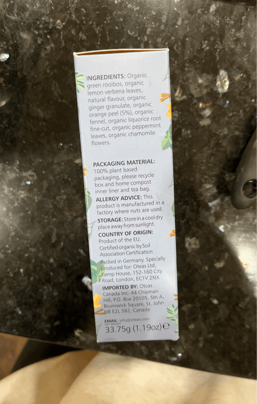 Oteas Organic Sleepwell Tea